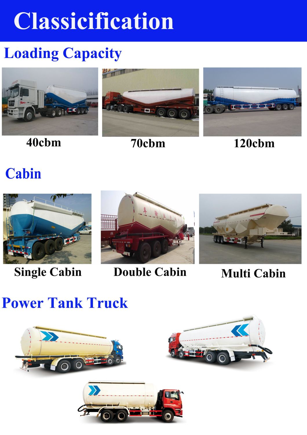 China Factroy Price Bulk Cement Tank Semi Trailer with V-Shapecompressor