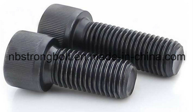 DIN912 Hex Socket Head Cap Screw with Grade 12.9 Black