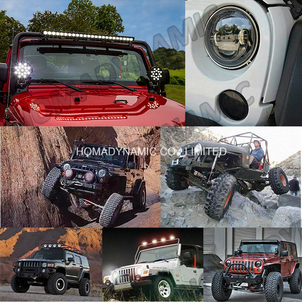 Single Rows LED Light Bar with 5W CREE Chip for SUV off Road Light