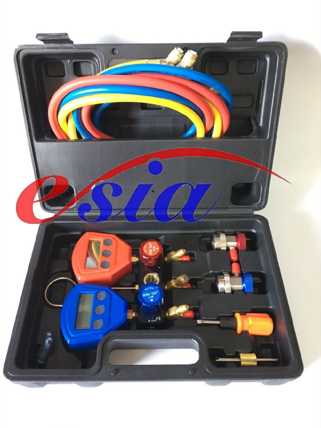 Digital Manifold Tesing Gauge with Refrigerant R410