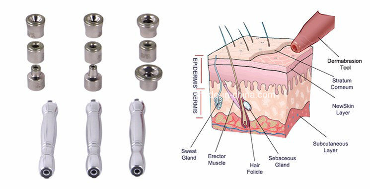 Powewful 3 in 1 Diamond Microdermabrasion Vacuum Spray Peeling Skin Care Beauty Machine