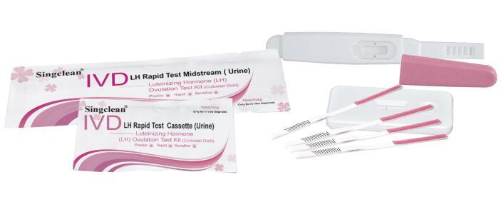 Lh Ovulation Accurate One Step Rapid Test Strip/Cassette/Midstream/Canister