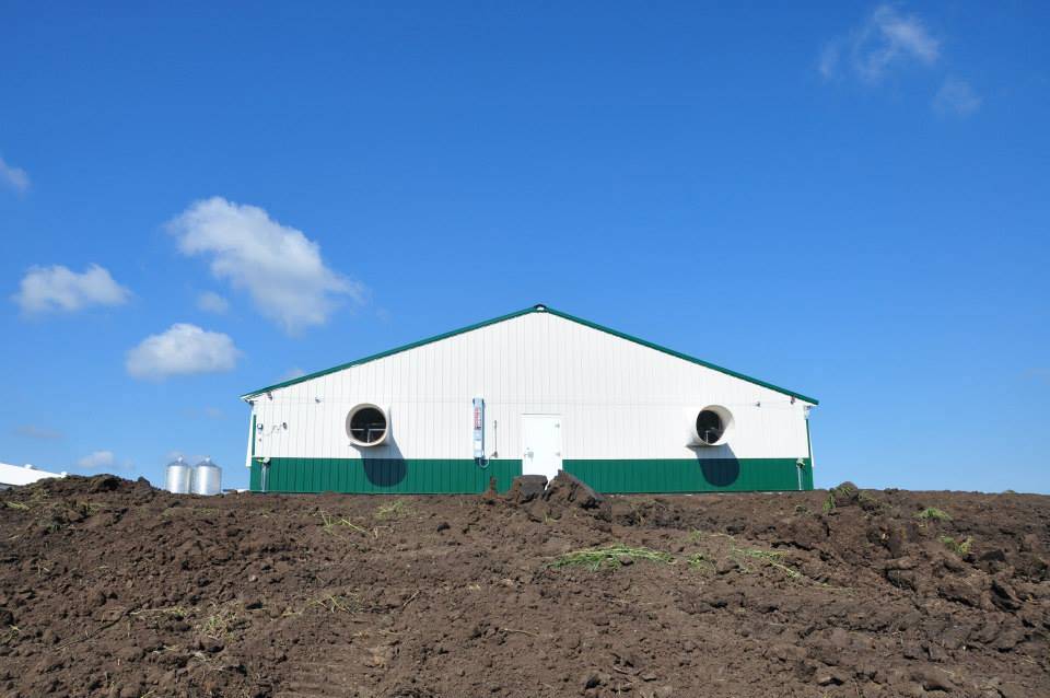 Barn cooling system/ Pig barn ventilation/ Pig barn ventilation system