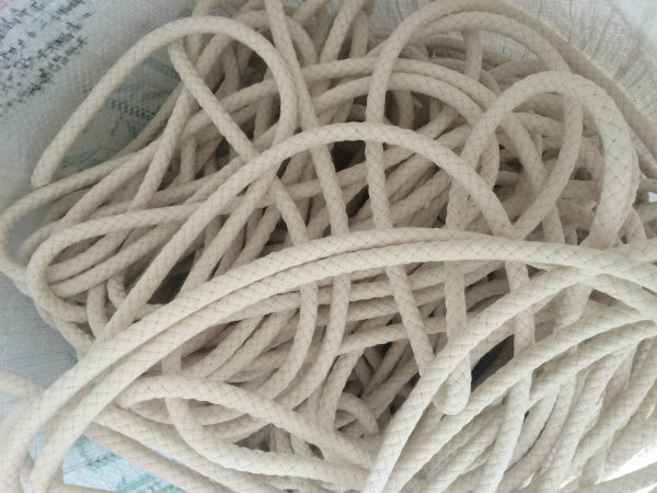 Factory Direct 3 Strand Twist Solid Braid Cotton Rope