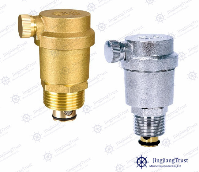 Small Automatic Pressure Relief Air Release Valve with Brass Color