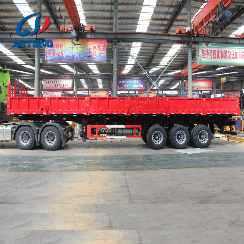 4 Axles Air Suspension Flatbed Trailer for Australia