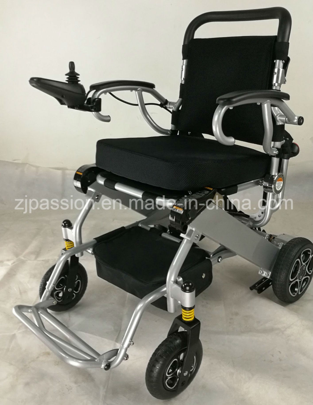 Durable Aluminium Frame Battery Powered Electric Handicapped Wheel Chair