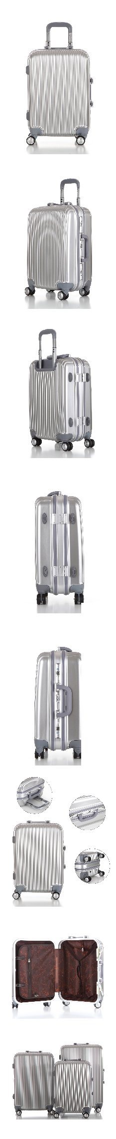 Aluminum Frame Suitcase, Trolley Case (XHAF012)