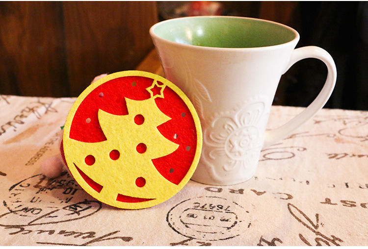 Christmas Suppliers Christmas Coaster Cup Cup Coaster