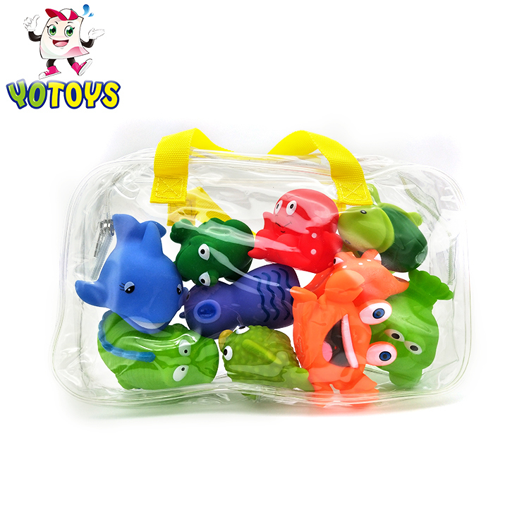 Colorful Sea Animal Baby Swimming Pool Playing Plastic Toys