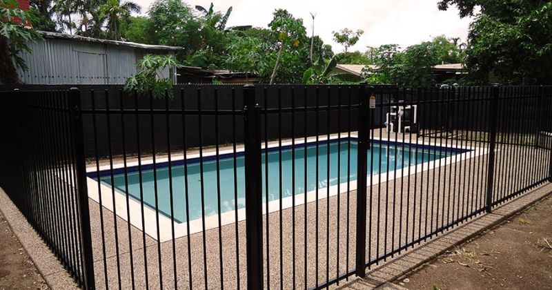 Powder Coated Residential Fence Panel for Garden, Deck and Pool