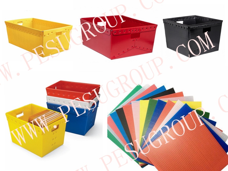 Corrugated Plastic Totes for Distribution