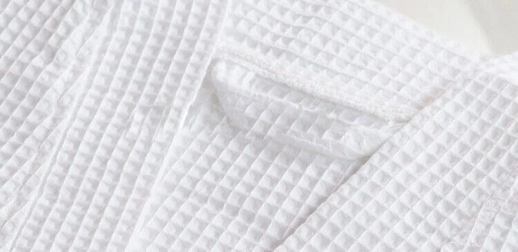 Five Star Hotel Luxury Breathable Waffle Cloth Bathrobes Slippers Sets