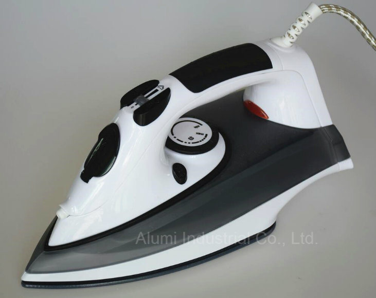 Hotel White Electric Steam Iron with Ceramic Soleplate