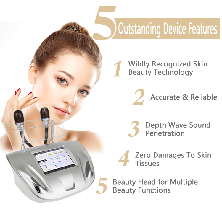 Ultrasound Skin Shaping Beauty Machine Ultrasound Face Lifting Machine