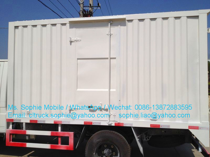 5t JAC Cargo Truck Cargo Van Mini Truck Van Box Truck