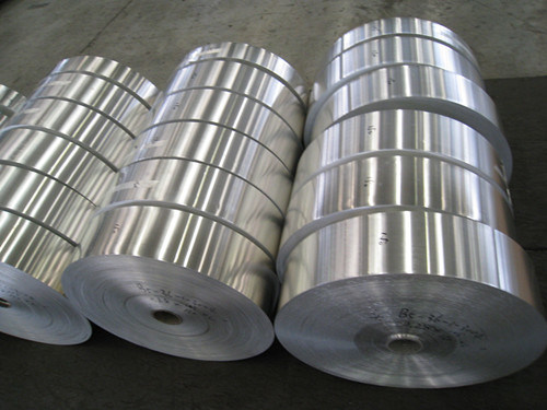 Aluminum Strip Sheet Used in Air Cooling Fin Material for Tubes