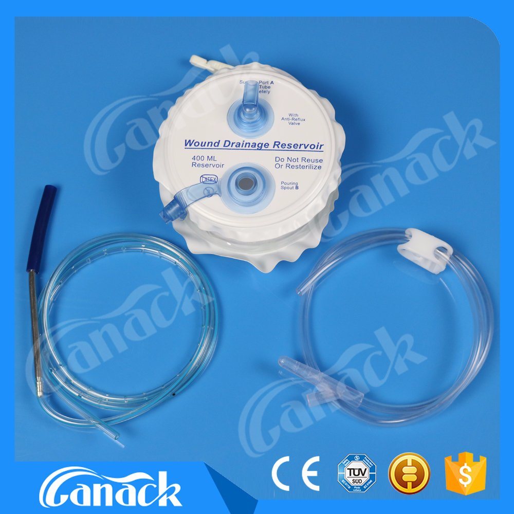 PVC Evacuator Closed Wound Drainage System (Spring)