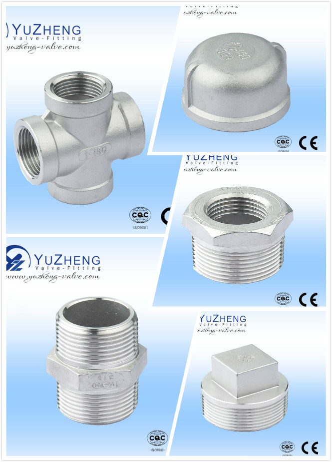 Stainless Steel Thread NPT Cross