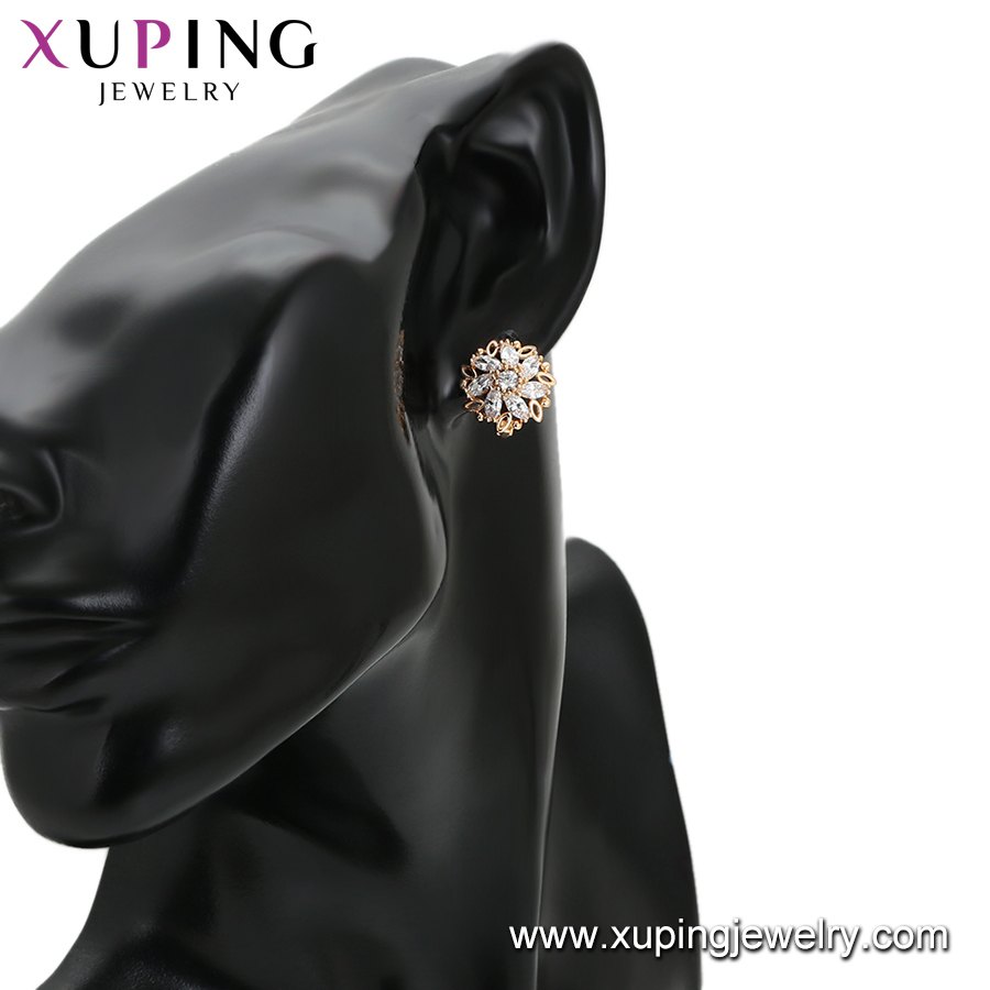 Xuping Fashion Women Earring Jewelry, Stud Earring with Shoes Shape, 18K Gold Plated Earring