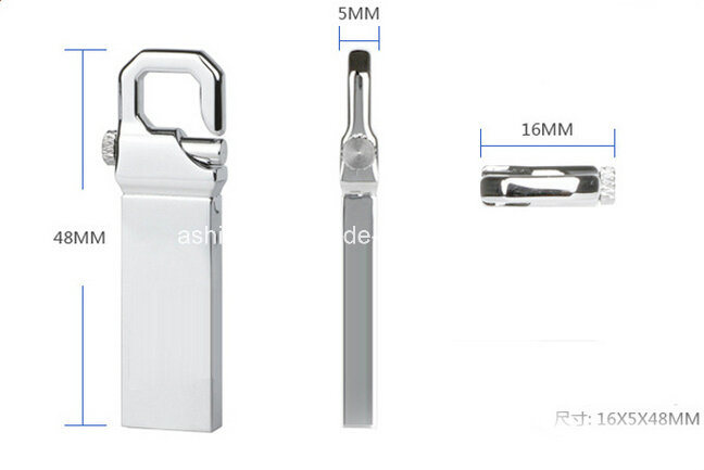 Metal USB Flash Disk Pen Drive USB Flash Drive Waterproof USB Flash Memory Mini USB Stick