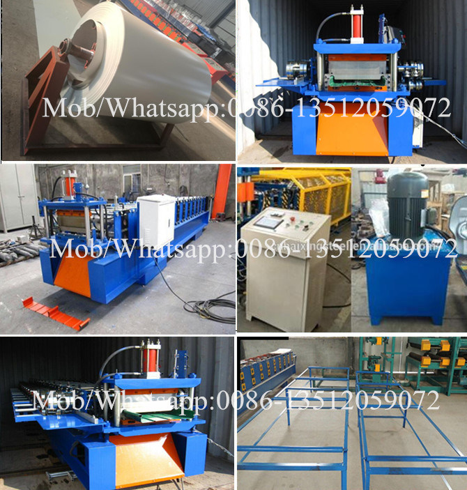 Standing Seam Steel Roof Wall Profile Roll Forming Machine