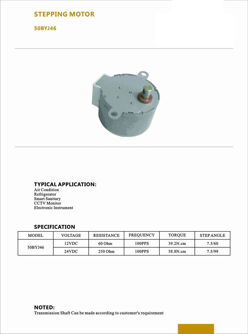Home Appliance Electrical Motor for Air Conditioner