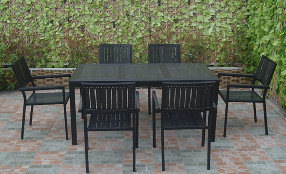 2018 New Design Leisure Outdoor Dining Set Furniture
