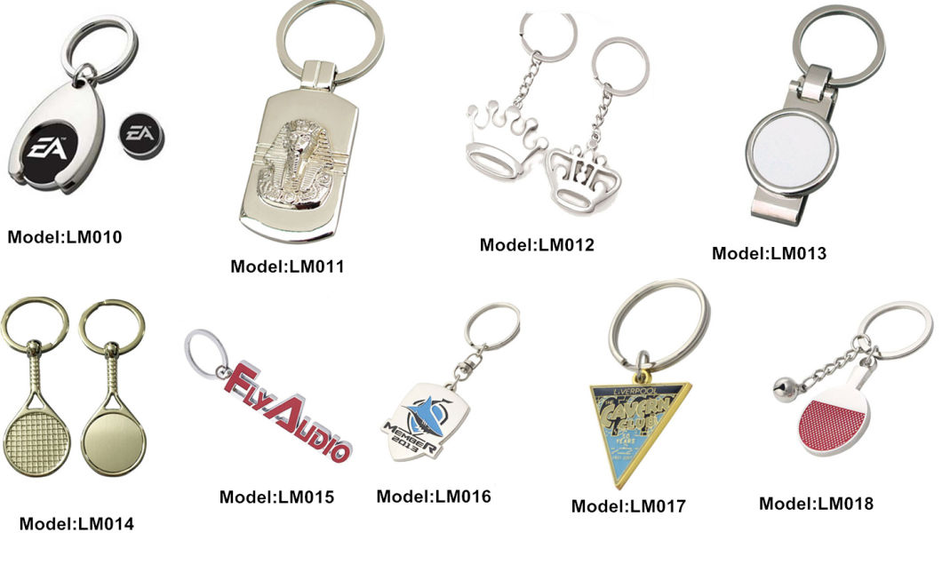 Factory Supply Heart Shape Keychain for Logo Suitable