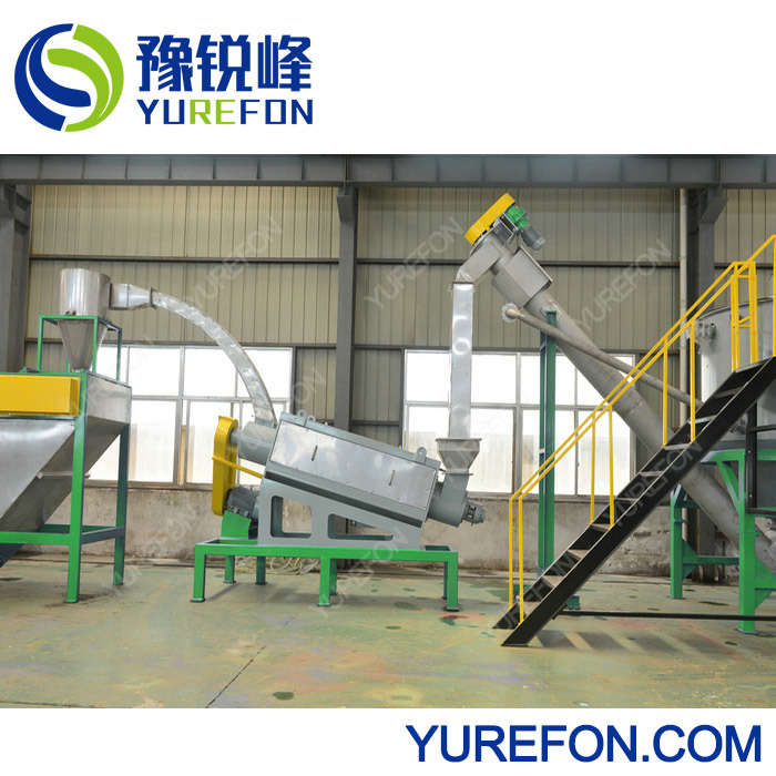 Pet Bottles Waste Plastic Crushing Washing Recycling Machine