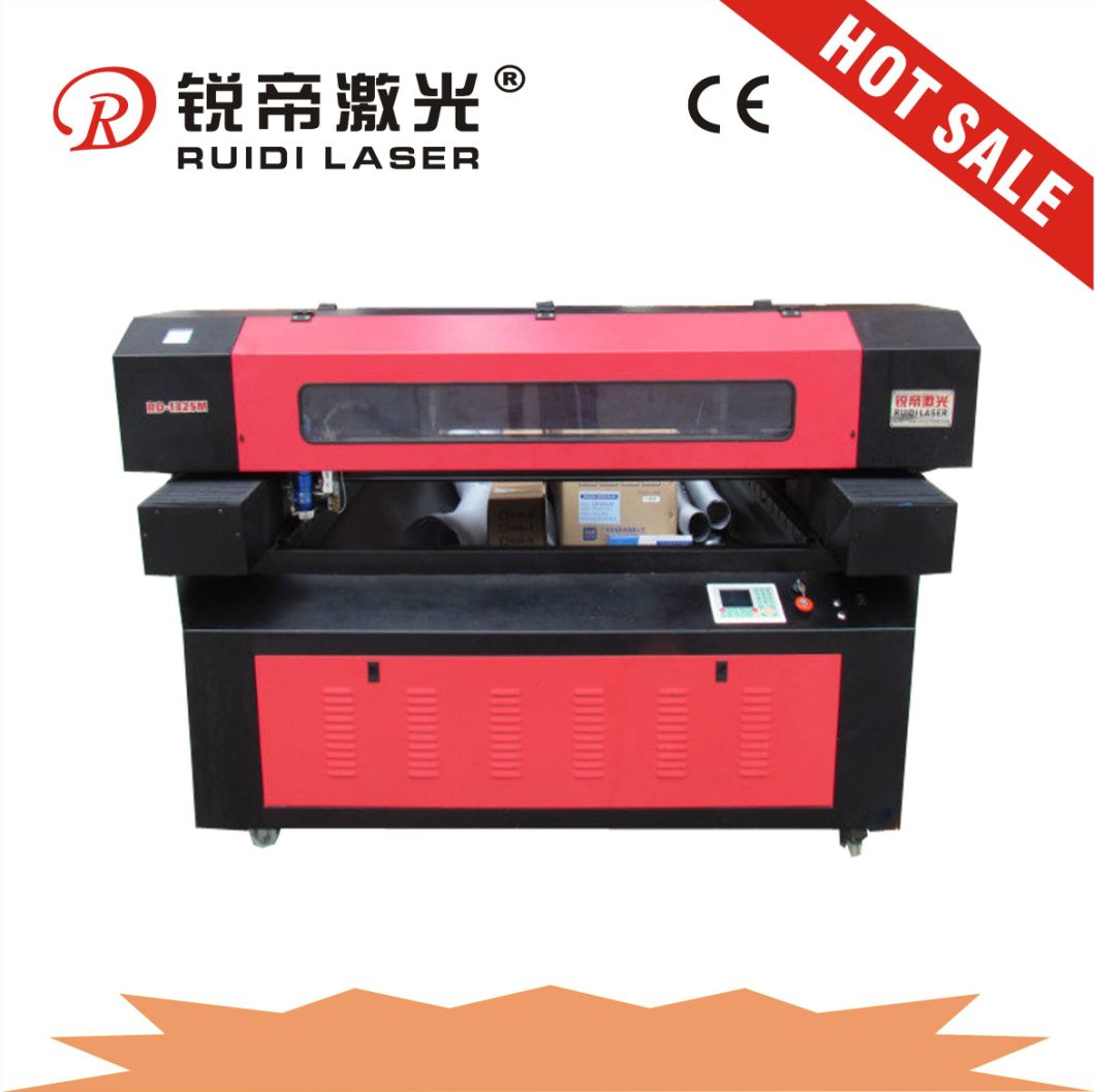 *Double Head Rd1325 Leather/Fabric/MDF/Acrylic Laser Cutting Engraving Machine