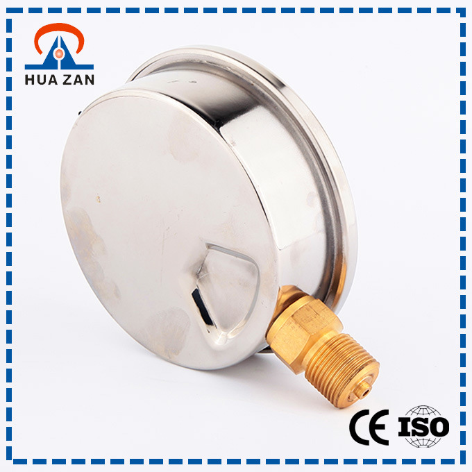 2.5 Inches Oil Filled Stainless Steel Pressure Gauge with Glass Lens