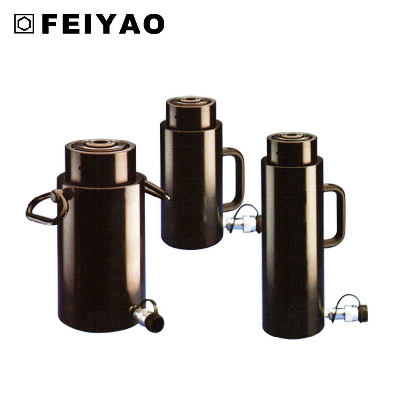 Fy-Racl Series Professional Single Acting Aluminum Lock Nut Cheap Price Hydraulic Cylinder