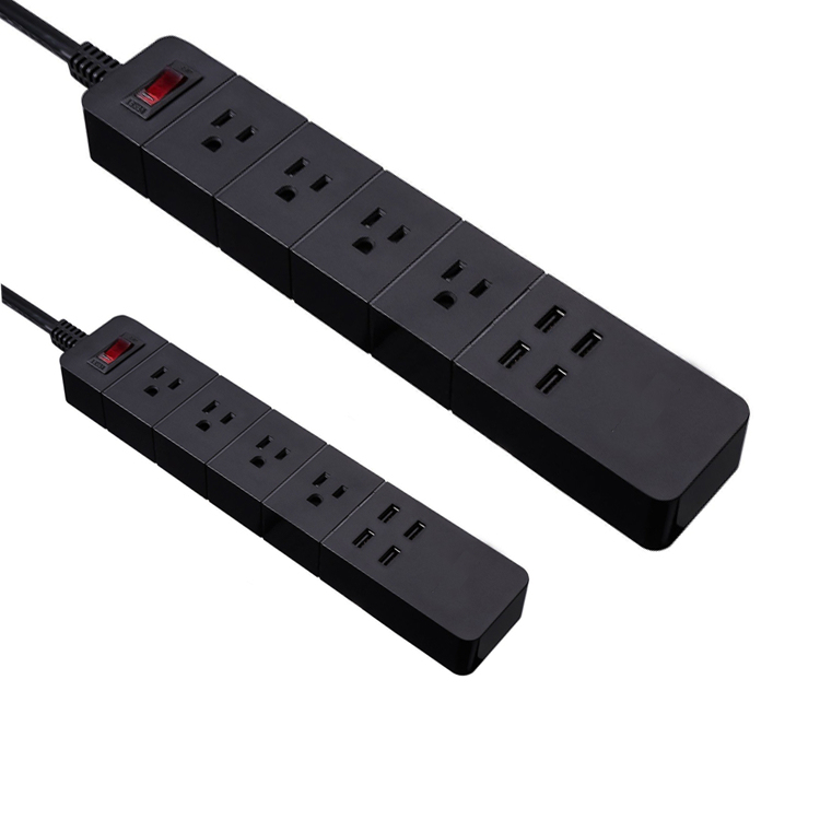 WiFi Smart Power Strip Socket Smart Home Power Strip with 5 Outlets Work with Amazon Alexa Remote Controlled