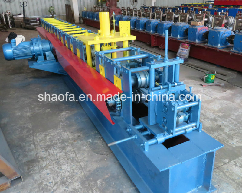 Steel Profile Rolling Shutter Slate Roll Forming Machine