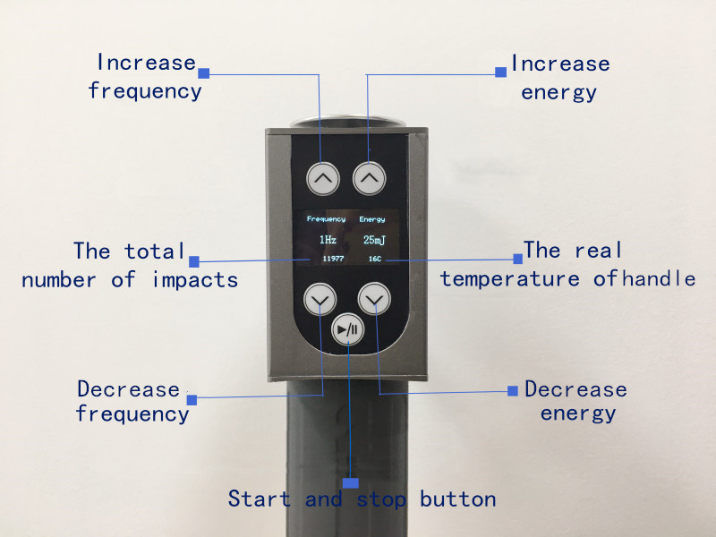 Portable Physical Shockwave Machine Shock Wave Therapy for Bone Healing