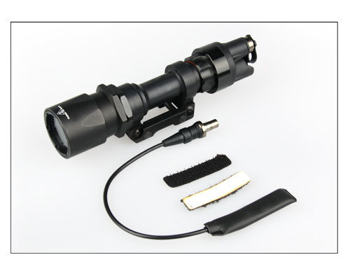 Tactical Torch LED Flashlight with Switch for Outdoor Hunting Cl15-0002