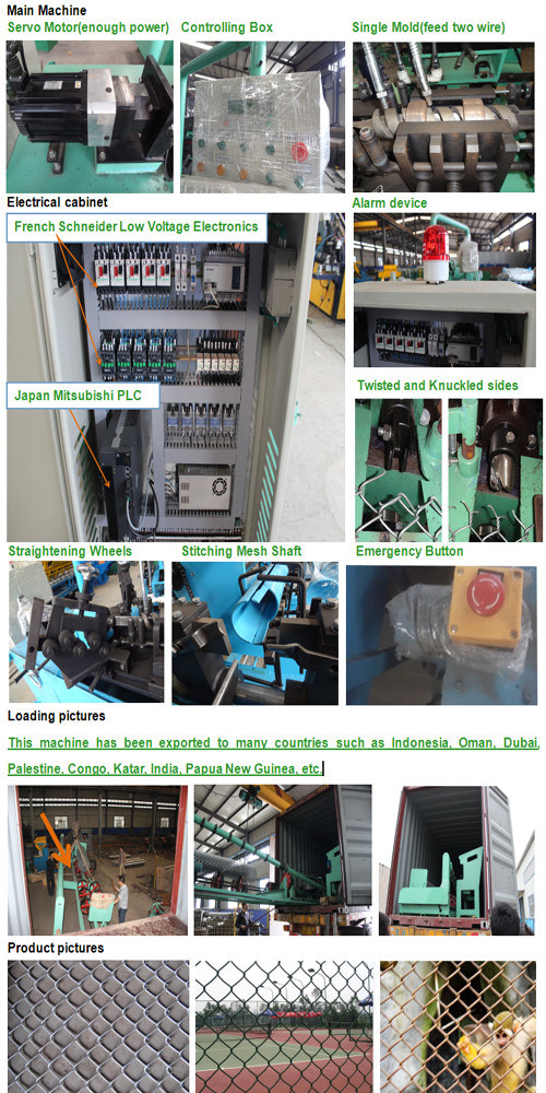 Quality Full Automatic Chain Link Fence Machine