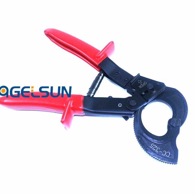 Igeelee Ratchet Cable Cutter Cc-325 for 240mm2 Max Wire Cable Cutter Hand Cable Cutting Tool Ratchet Wire Cutter