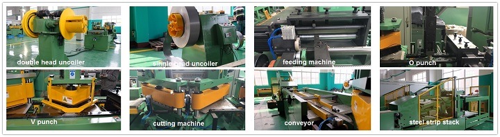 High Speed Transformer Step-Lap Core Cut to Length Line