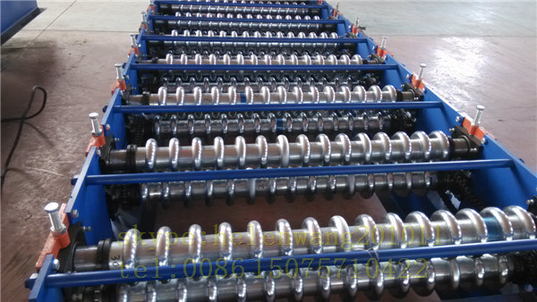 Corrugated Roofing Sheet Roll Forming Machine