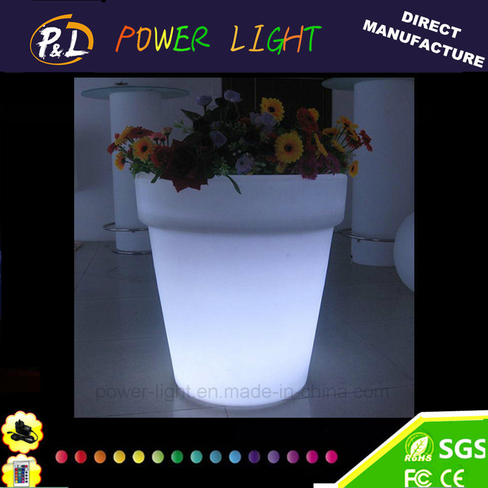 Wedding Event Party Decoration Color Changing LED Flower Pot