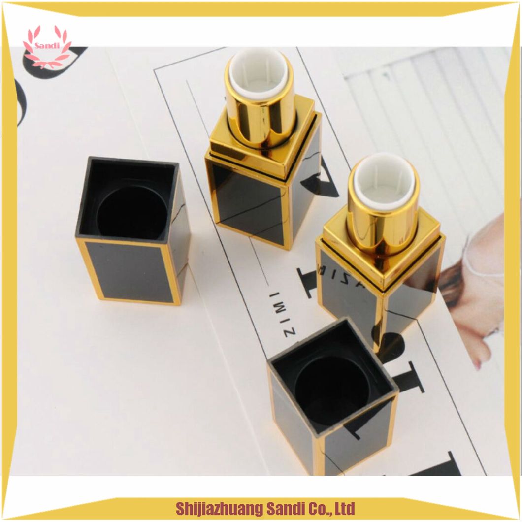 Fashion Style Square PP Lipstick Tube Luxury Lipstick Tube