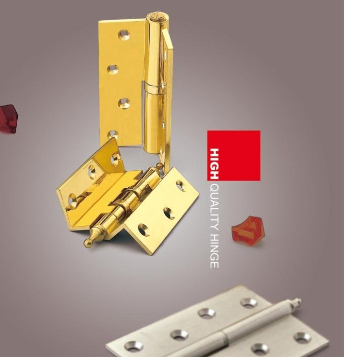 Furniture Hardware H-Type Radius Corner Lift-off Aluminum Hinge (Hg-1029)