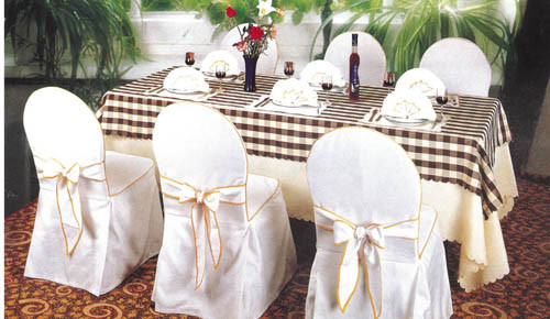 High Quality Polyester Fabric Hotel Banquet Table Cloth