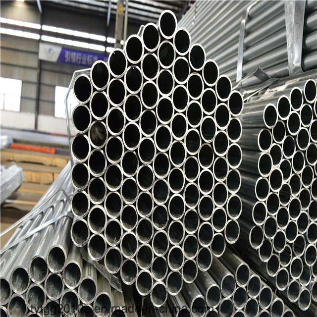 2 Inch 2'' Sch 20 Sch 40 Steel Tube Hot Dipped Galvanized Steel Pipe Manufacturer Made in China