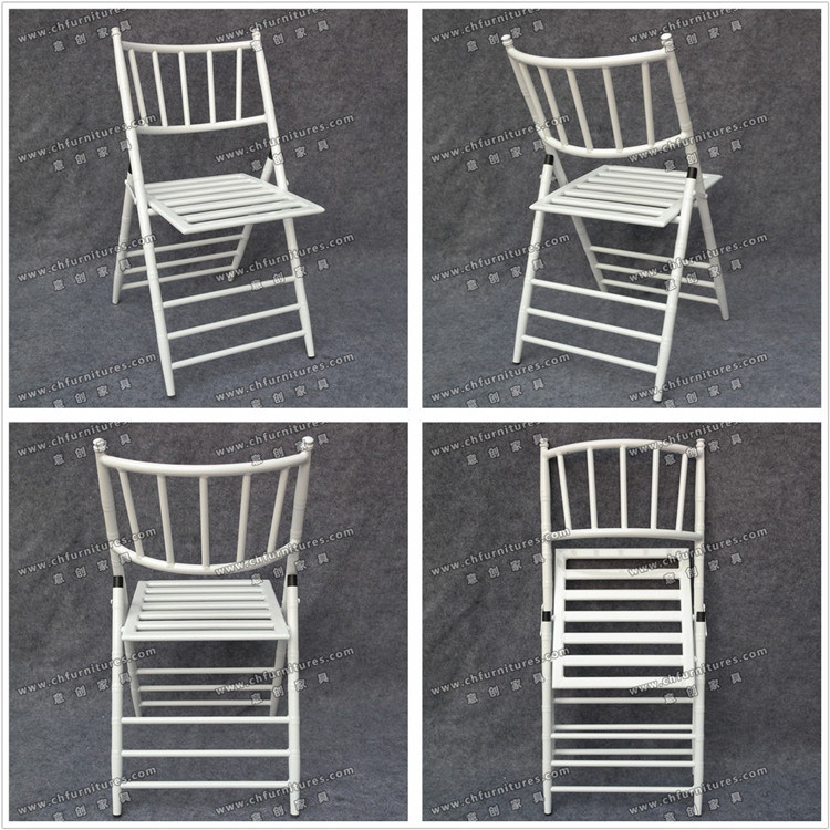 2019 New Design White Tiffany Chiavari Folding Chair for Wedding and Event (YC-A333)