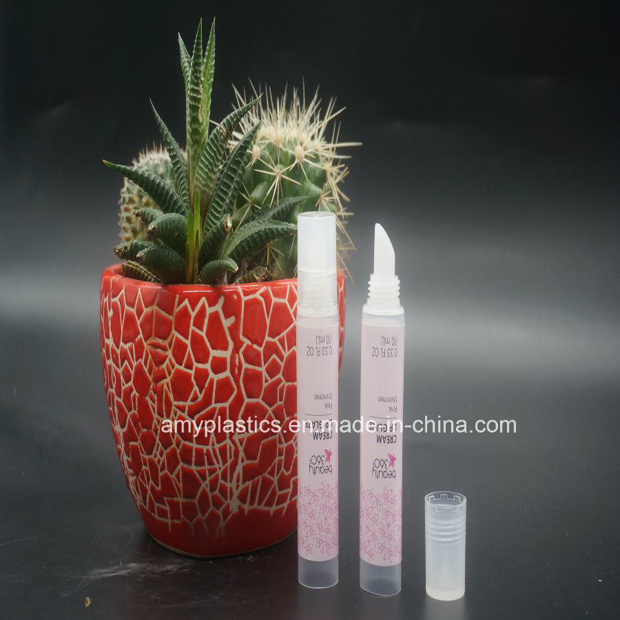 Empty Plastic Cosmetic Packaging Lipstick Cream Tube