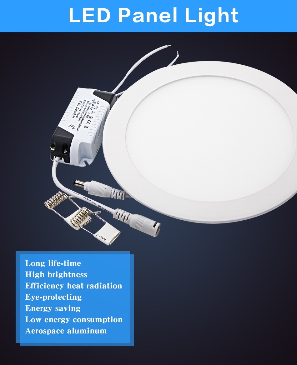 High Quality Round LED Panel Light