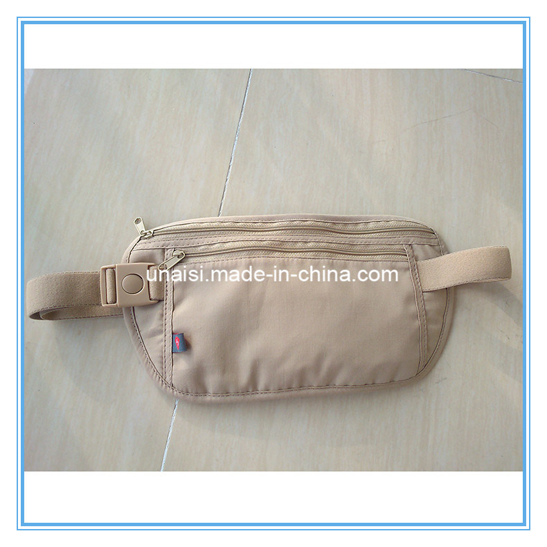 Travel Hidden Money Belt Waist Pack Bag with RFID Blocking